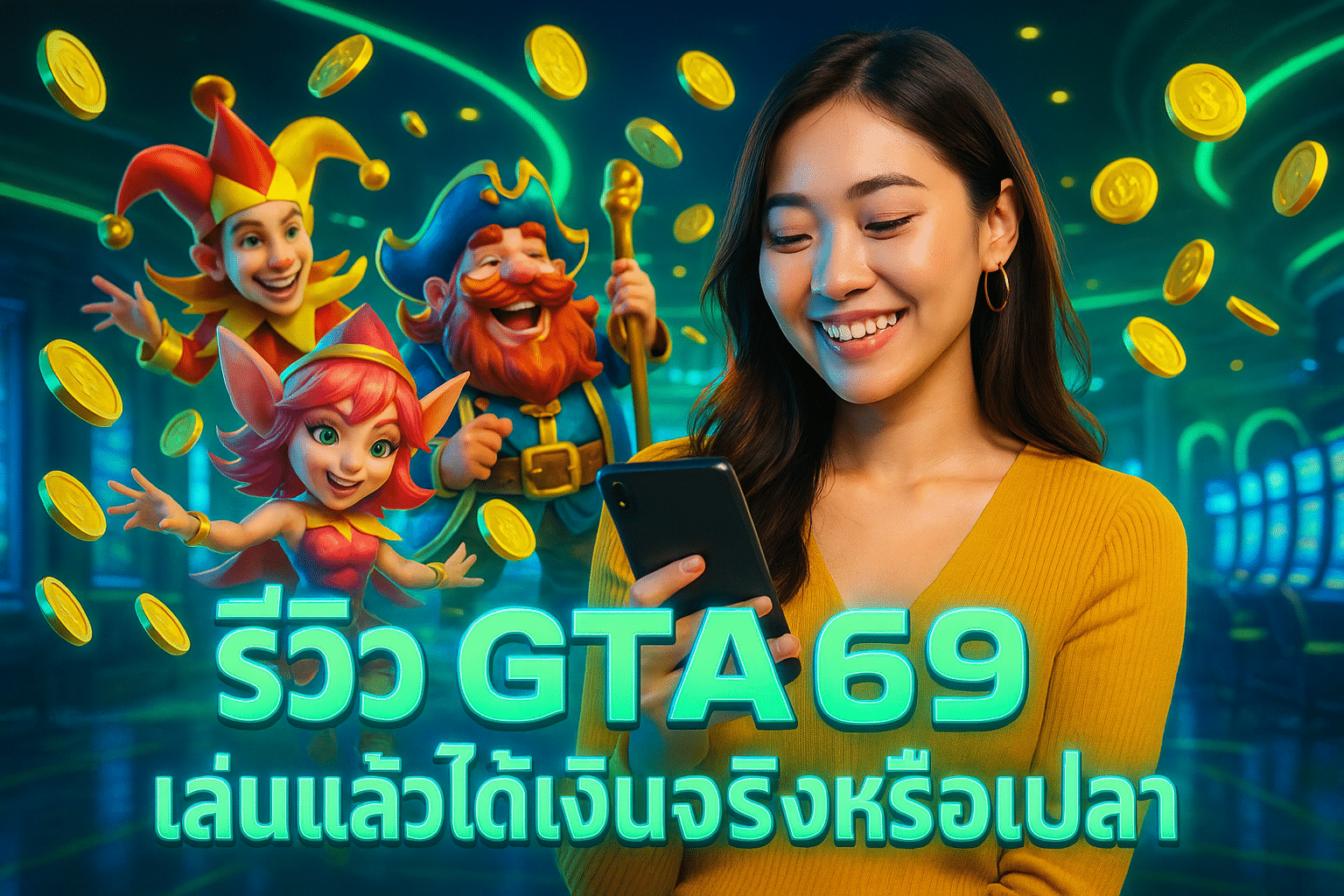 รีวิว GTA69 เล่นแล้วได้เงินจริงหรือเปล่า