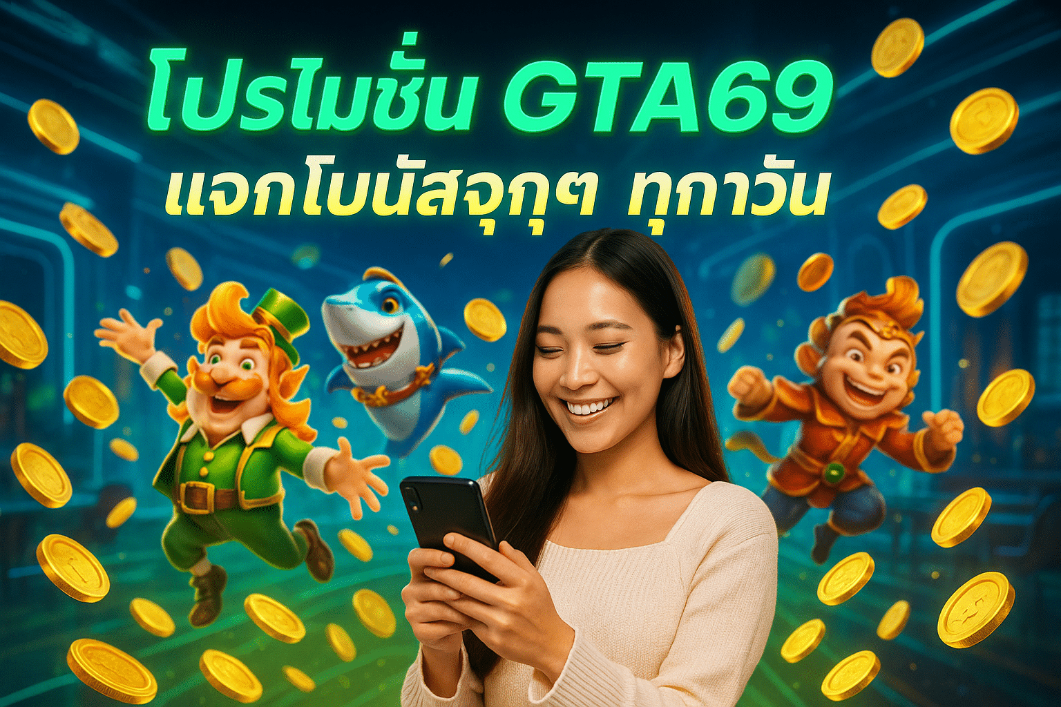 โปรโมชั่น GTA69 แจกโบนัสจุกๆ ทุกวัน