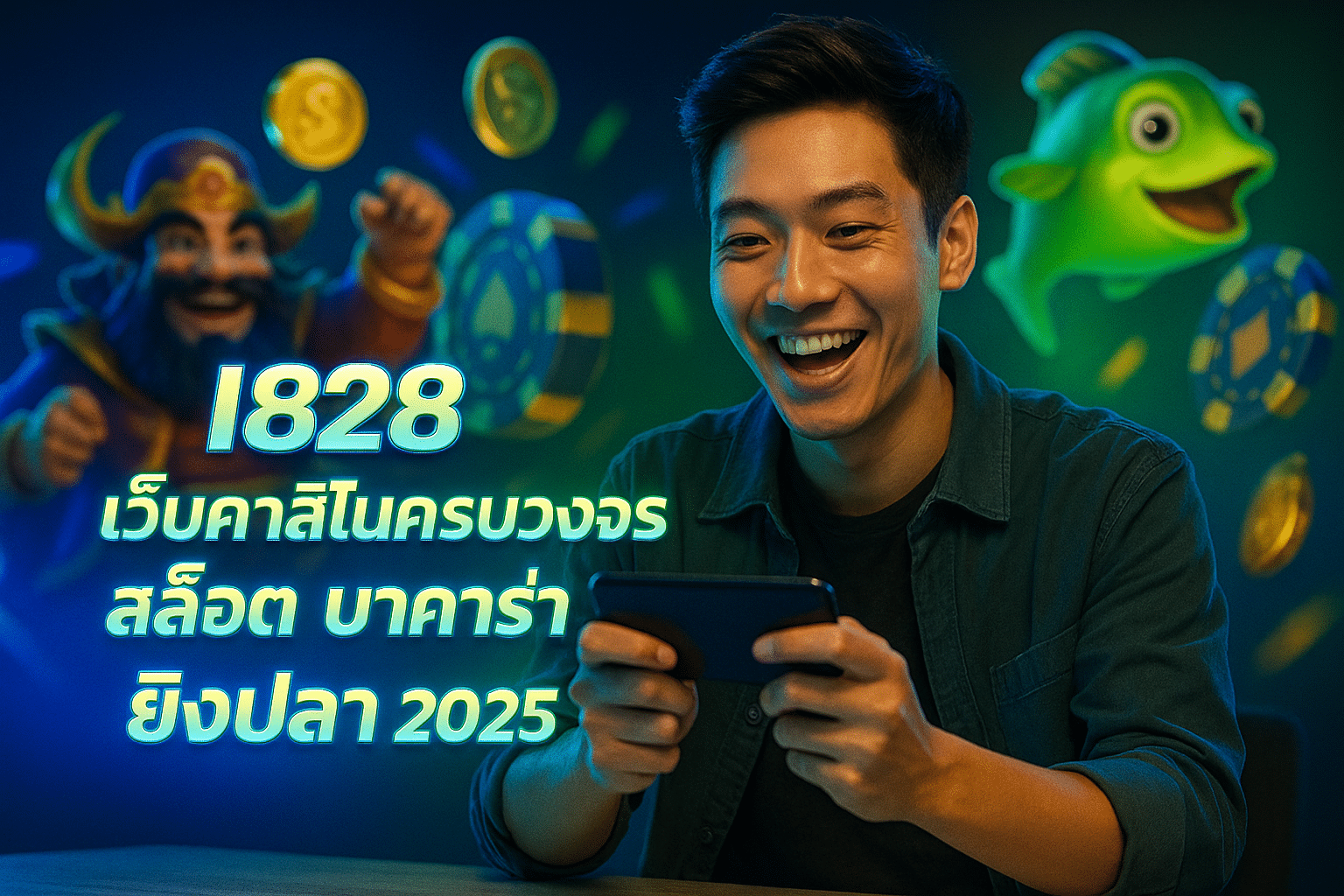 I828 เว็บคาสิโนครบวงจร สล็อต บาคาร่า ยิงปลา 2025