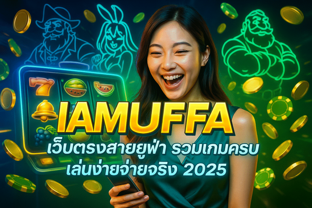 IAMUFA เว็บตรงสายยูฟ่า รวมเกมครบ เล่นง่ายจ่ายจริง 2025